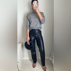 A New Day Grey Mock Neck Sweater XS